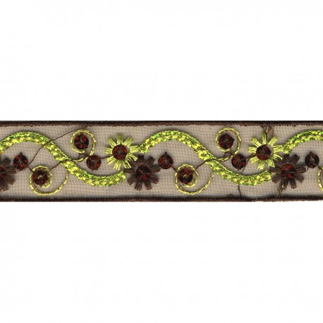 stephanoise S9834 - GALON PAILLETTES BRODE