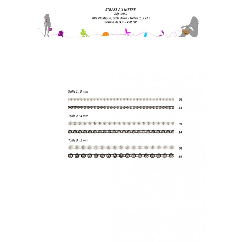 Stephanoise S9952 - PERLES AU METRE