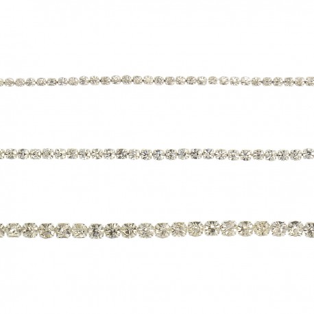 stephanoise S9953 - STRASS AU METRE