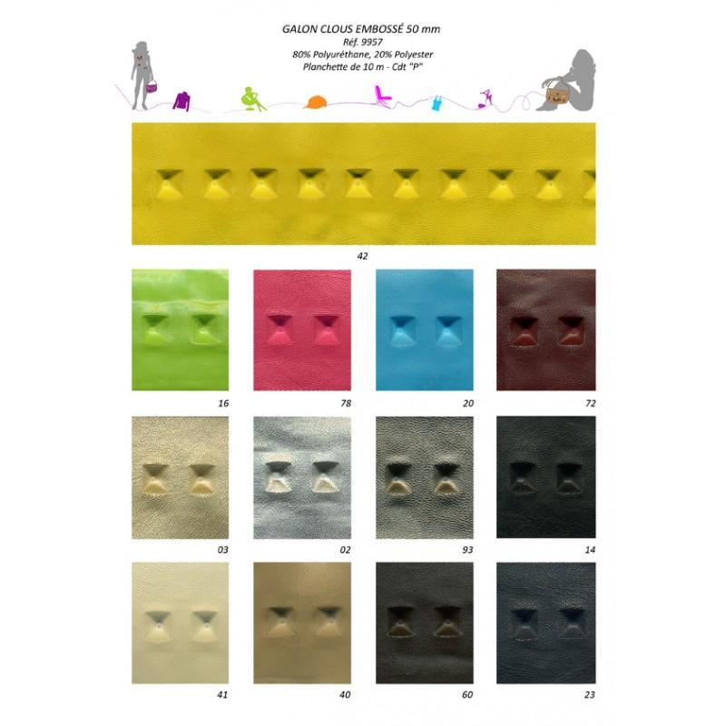 Stephanoise S9957 - GALON FANTAISIE 50 MM