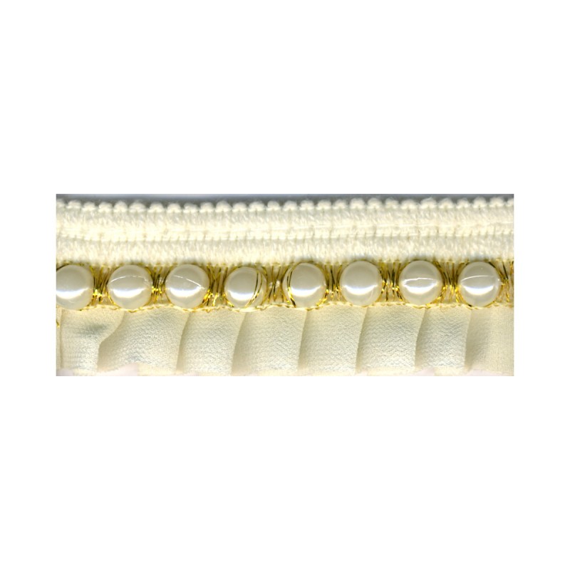 Stephanoise S9981 - GALON PLISSE "PERLES"