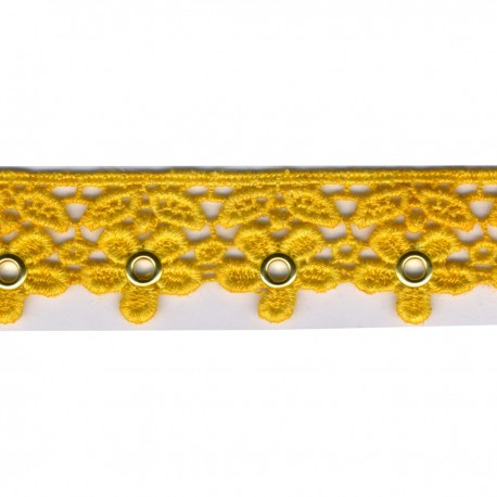 stephanoise S9982 - GUIPURE AVEC OEILLETS