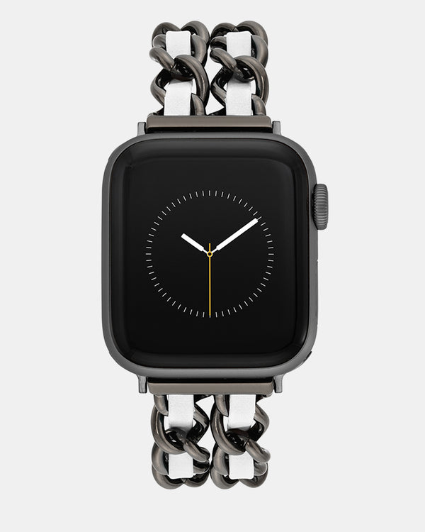 steven new york Apple Watch® Linked Band 38-40mm Blanc Multi