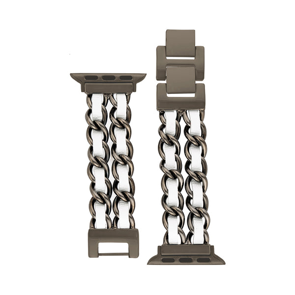 steven new york Apple Watch® Linked Band 42-44mm Blanc Multi