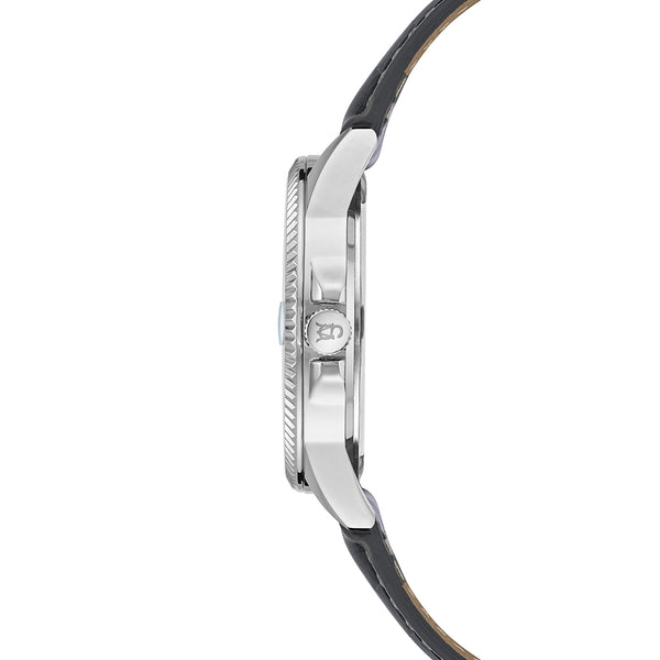 Steven New York Classic Montre Classique En Relief Argent Multi