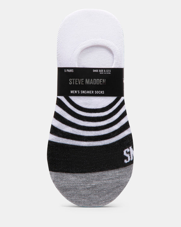 steven new york Lot De 5 Paires De Chaussettes De Sport Blanches Pour Hommes