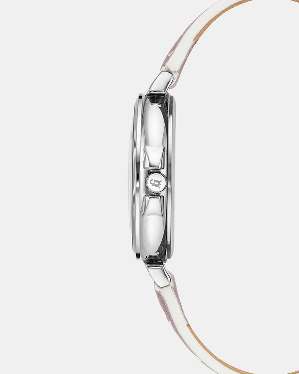 Steven New York Stacked Montre √ä Logo Empil√â Blush Multi