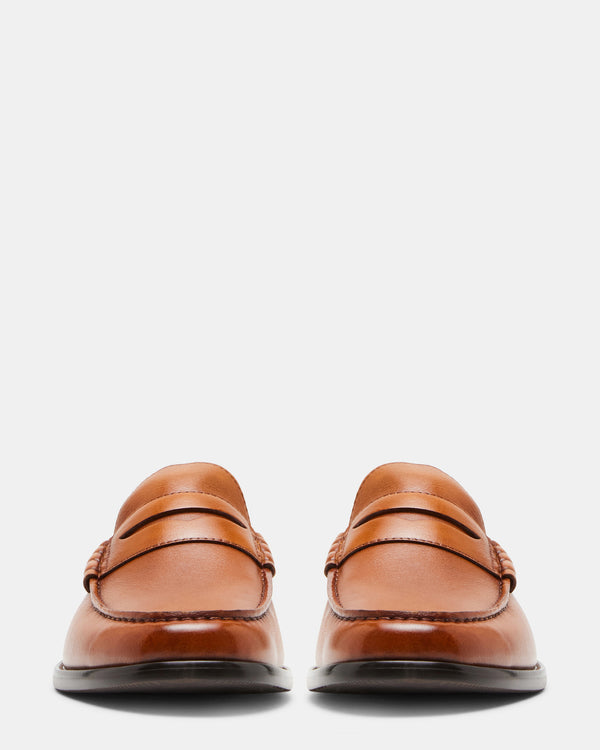 Steven New York Abbottt Cuir Brun