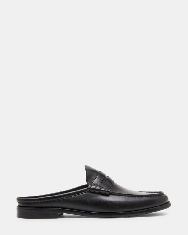 steven new york Abbottt Cuir Noir