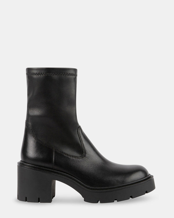 steven new york Aim Cuir Noir
