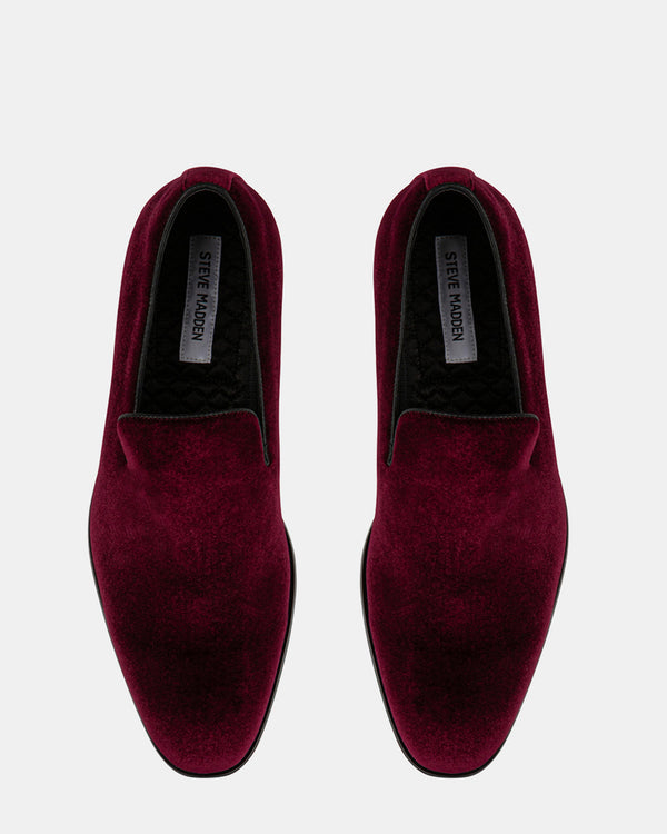 Steven New York Arlyn Bourgogne Velours