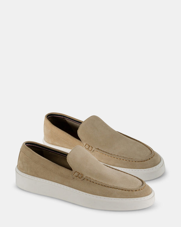 Steven New York Ashtinn Daim Taupe