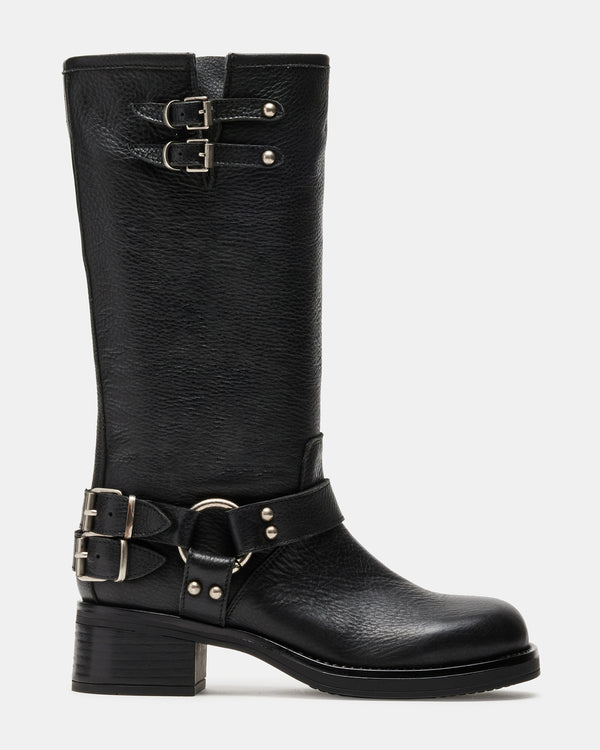 steven new york Astor Cuir Noir