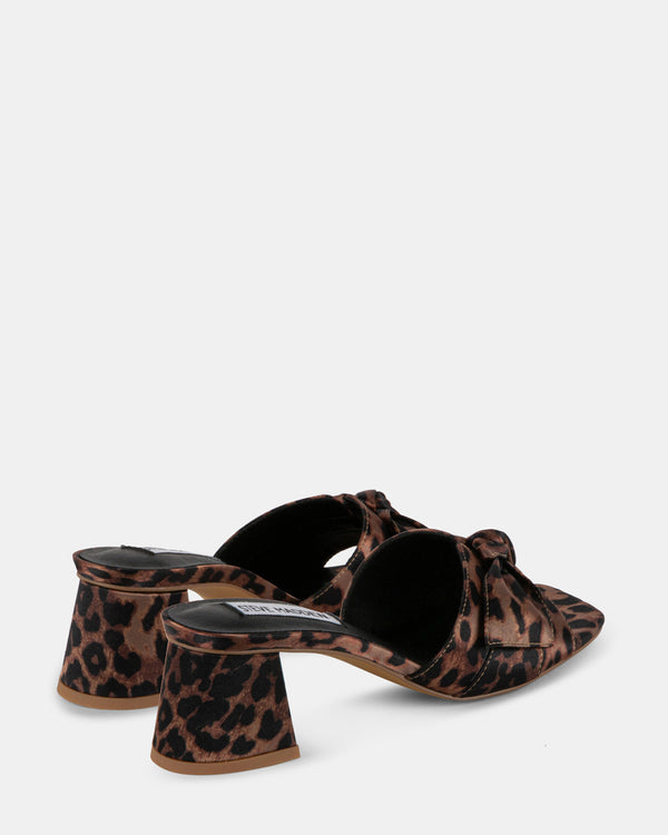 Steven New York Babe Satin Léopard