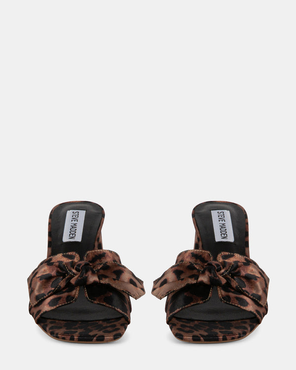 Steven New York Babe Satin Léopard