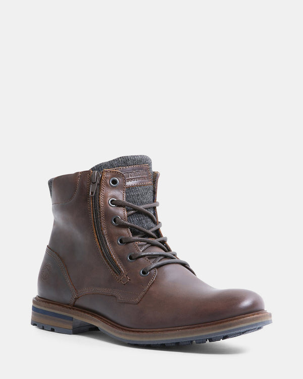 Steven New York Baldwin Brun Clair Cuir