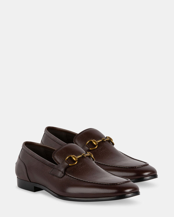 Steven New York Banderas Cuir Marron
