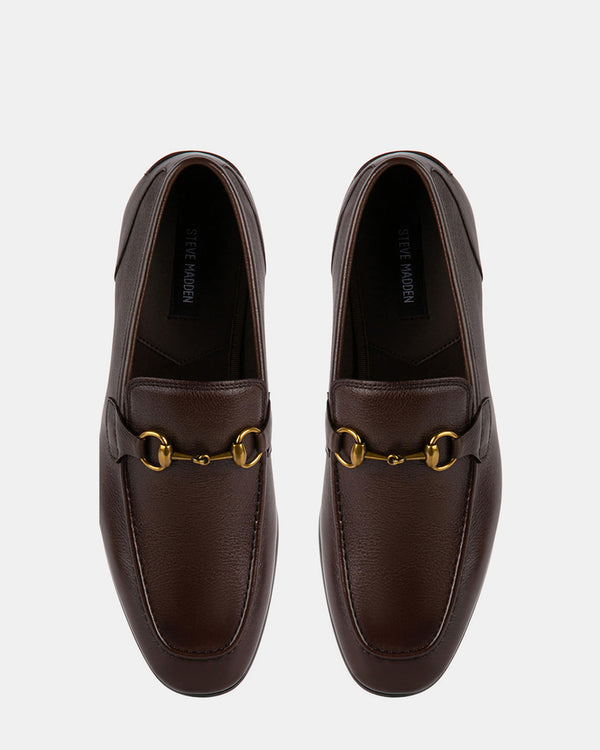 Steven New York Banderas Cuir Marron