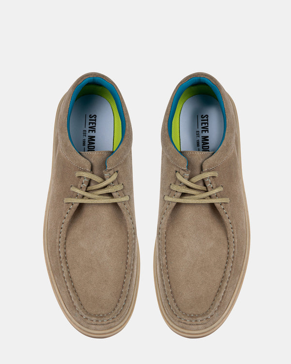 Steven New York Barriss Taupe Suede
