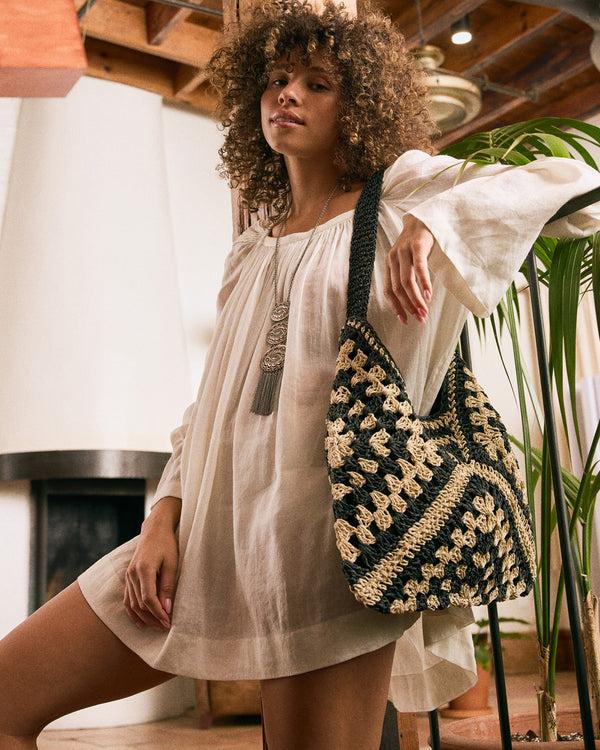 Steven New York Bbora Multicolore Noir