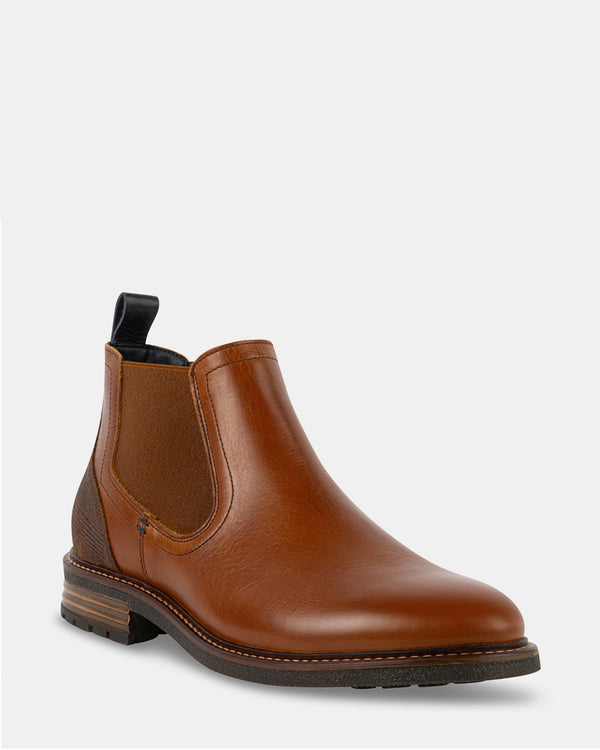 Steven New York Beckett En Cuir Marron