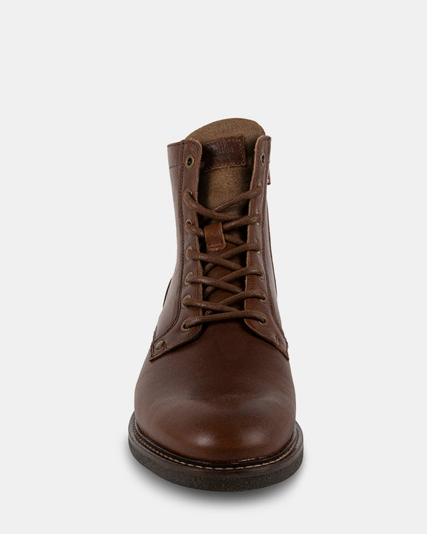 Steven New York Bedard Brun Clair Cuir