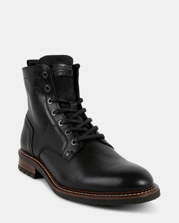 Steven New York Bedard Cuir Noir