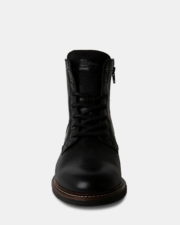 Steven New York Bedard Cuir Noir