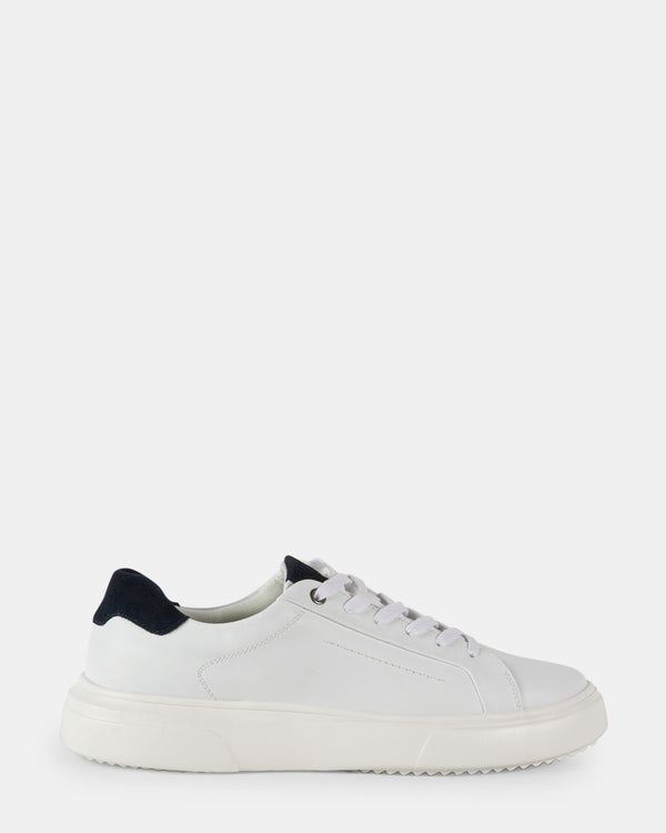 steven new york Belaire Cuir Blanc