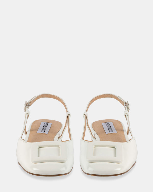 Steven New York Belari Blanc Vernis