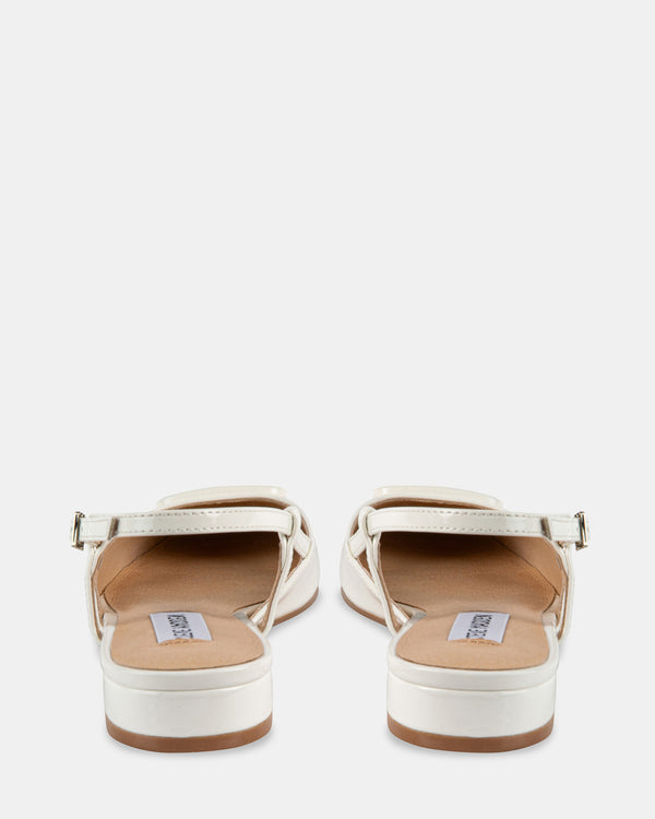 Steven New York Belari Blanc Vernis