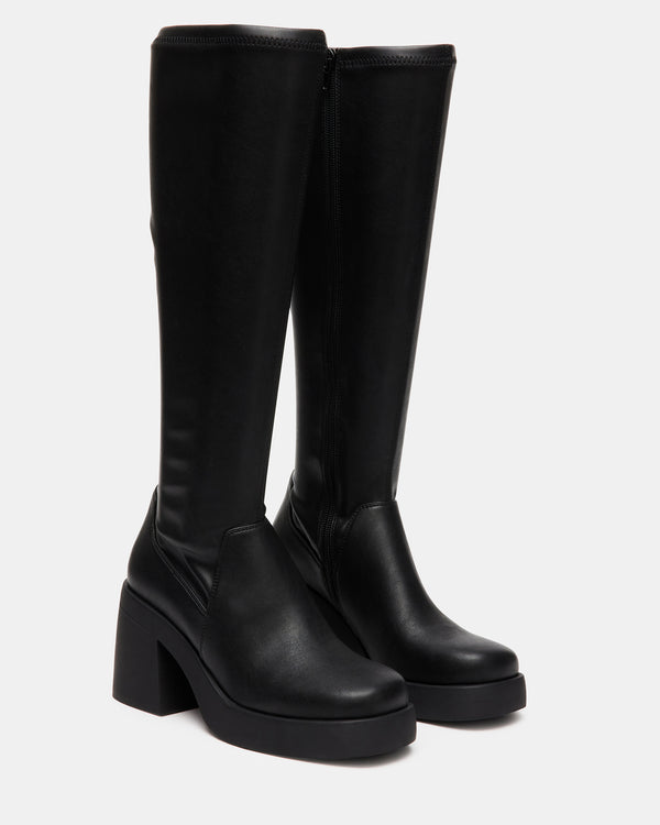 Steven New York Berkleigh-w Wide Calf Noir