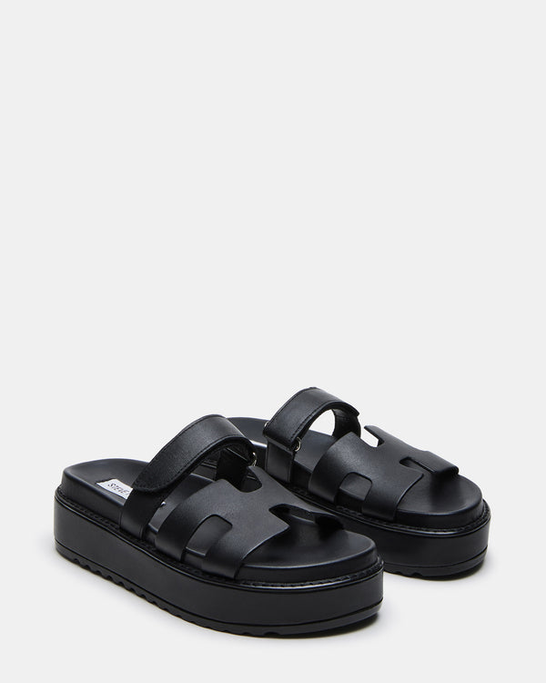 Steven New York Bigmayven Cuir Noir