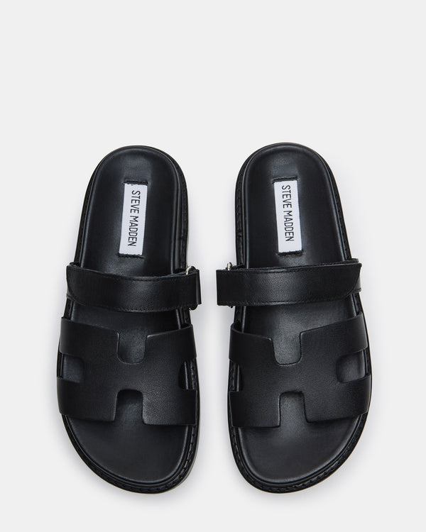 Steven New York Bigmayven Cuir Noir