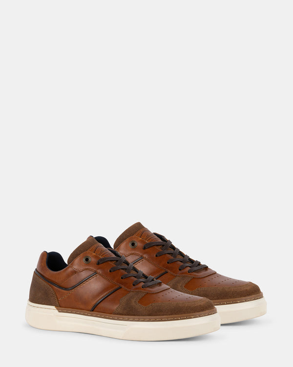 Steven New York Bloore Cuir Cognac