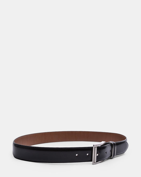 Steven New York Bobby Cuir Noir