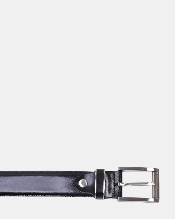 Steven New York Bobby Cuir Noir