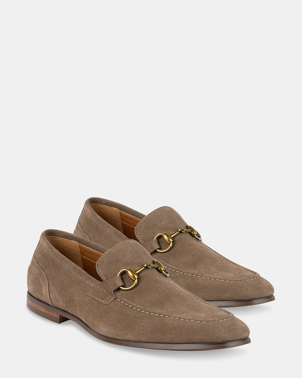 Steven New York Braave Taupe Suede