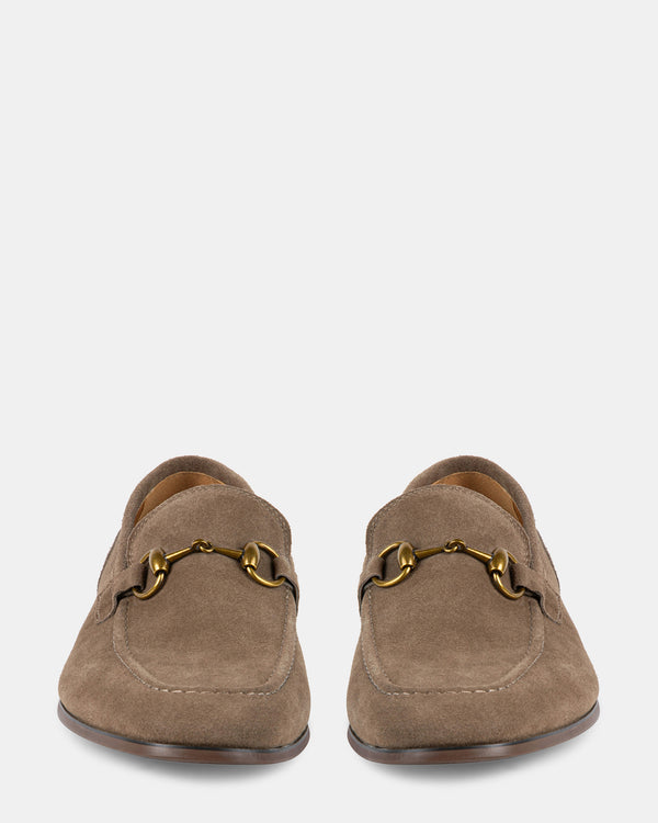 Steven New York Braave Taupe Suede