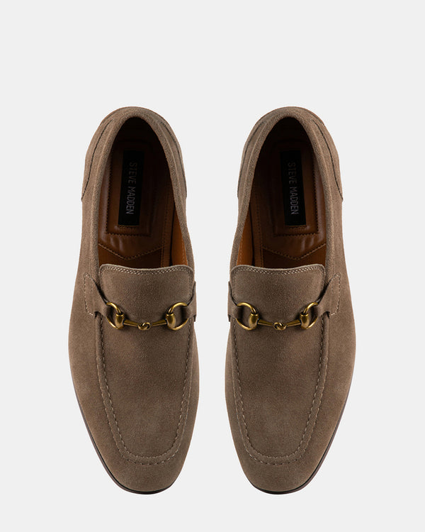 Steven New York Braave Taupe Suede