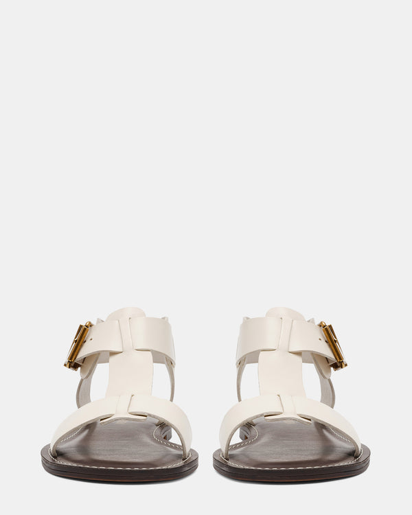 Steven New York Brazinn Blanc Cuir