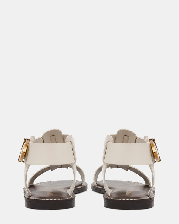 Steven New York Brazinn Blanc Cuir