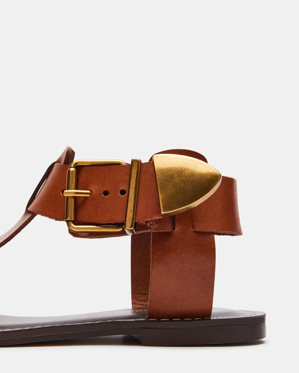 Steven New York Brazinn Brun Clair Cuir