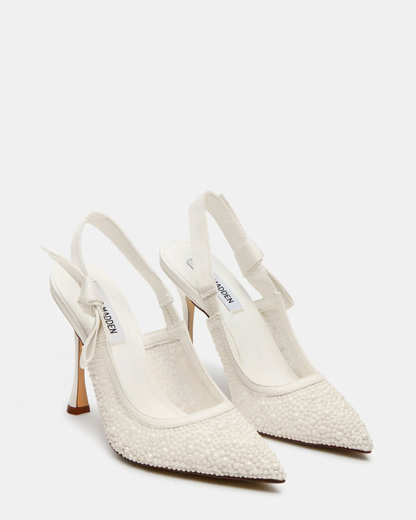 Steven New York Bri-p Blanc Tissu