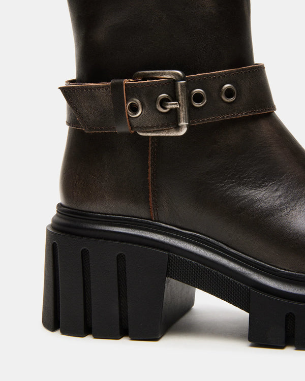 Steven New York Brigade Cuir Marron