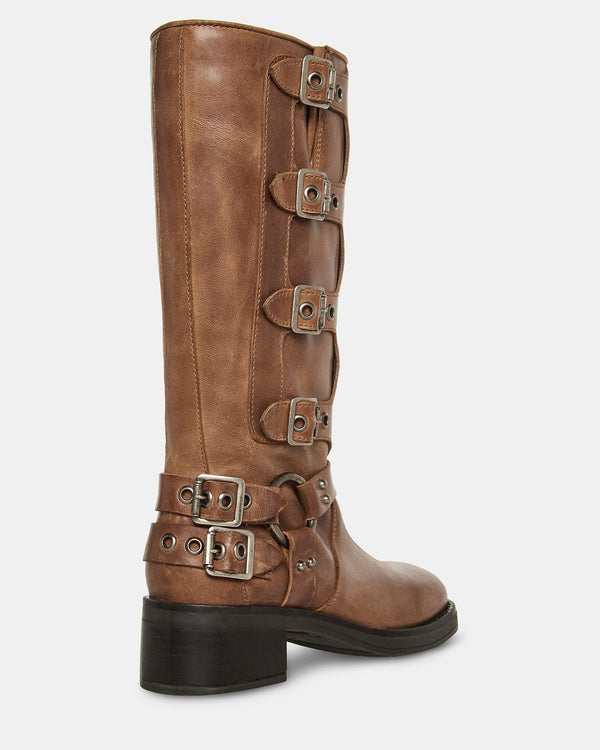 Steven New York Brocks Cuir Marron