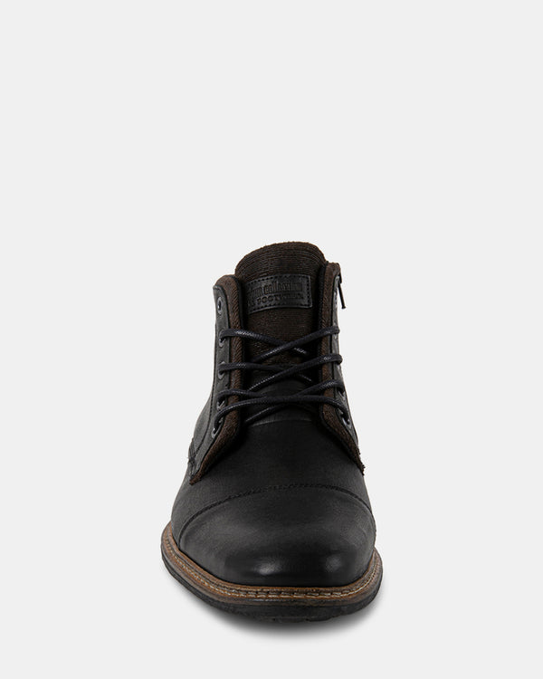 Steven New York Bronte Cuir Noir