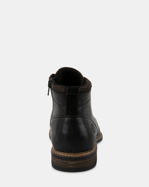 Steven New York Bronte Cuir Noir