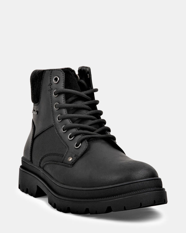 Steven New York Brooks Cuir Noir