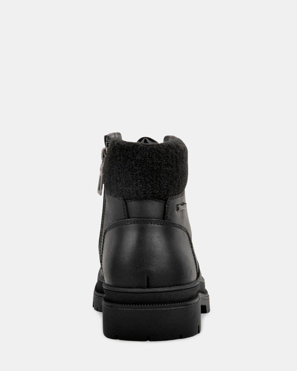 Steven New York Brooks Cuir Noir